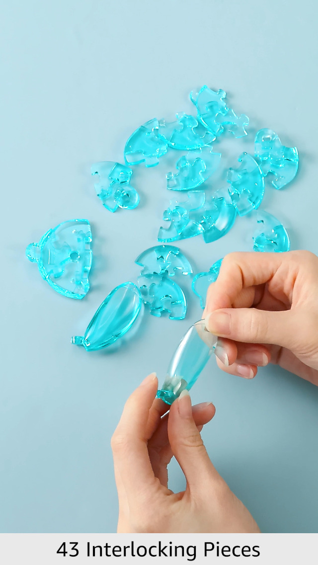 Amazon.com: Hanayama Crystal Gallery Stitched 3D Jigsaw Puzzle, 43