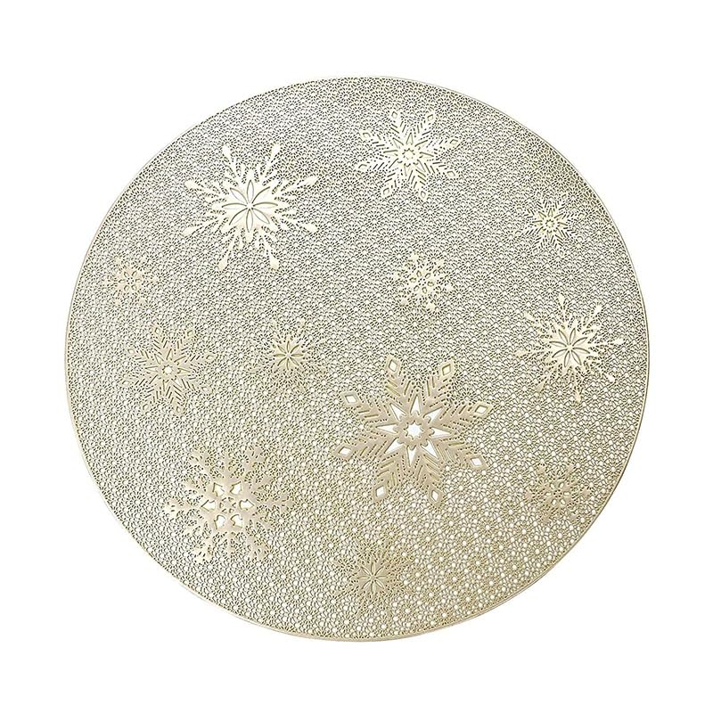 Dessous de table isolant protecteur contre la chaleur pour set de table rond creux