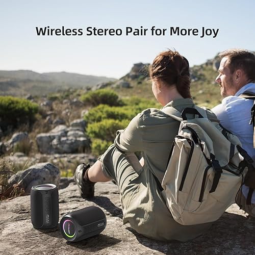 Miniatura 5 de ZEALOT Altavoz Bluetooth para niños, altavoces Bluetooth inalámbricos, S32pro 15W altavoz portátil al aire libre, BT5.3USBTFAUX, sonido estéreo