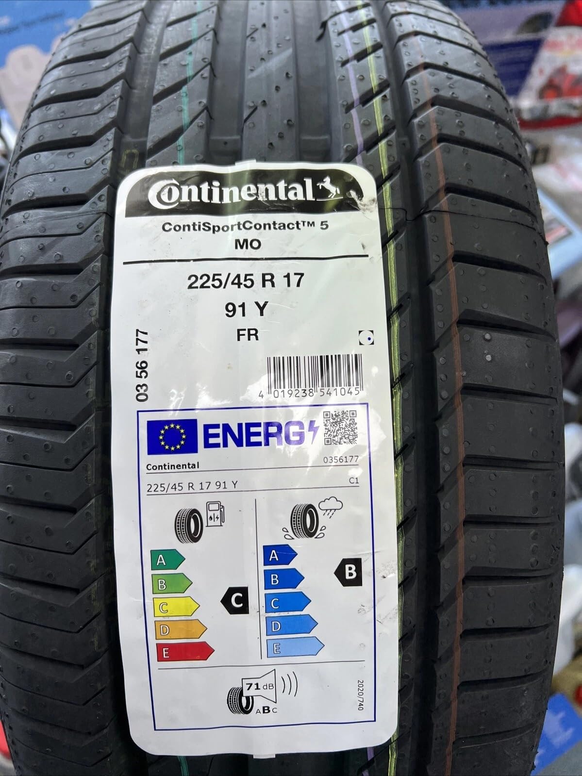 Continental ContiSportContact SC5 225/45 R17 94W Tubeless Car Tyre