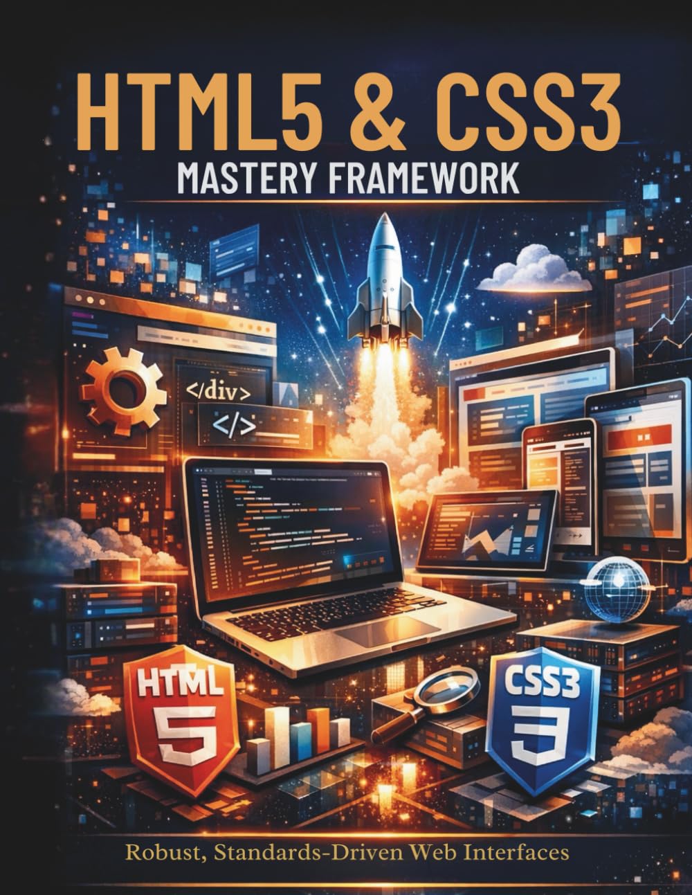 HTML5 & CSS3 Mastery Framework: Building Robust, Standards-Driven Web Interfaces (The Practical Programmer’s Mastery Series)