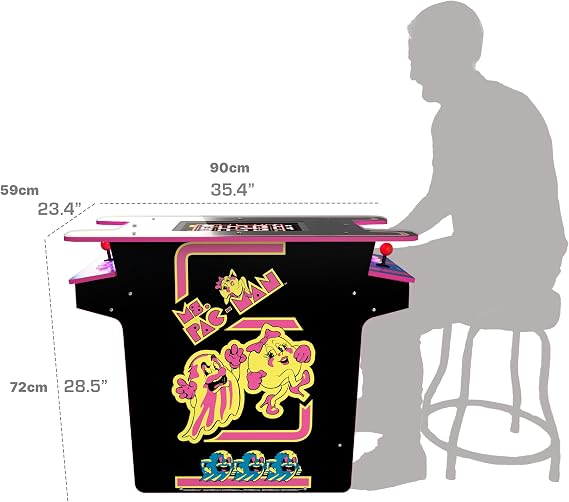 Arcade1Up Ms. Pac-Man Head-to-Head