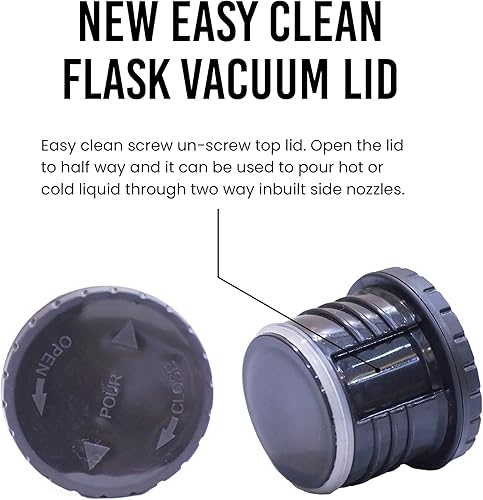 Miniatura 7 de Los mejores termos de café de acero inoxidable sin BPA nuevo aislamiento de triple pared caliente y frío durante horas 34 onzas338fl oz