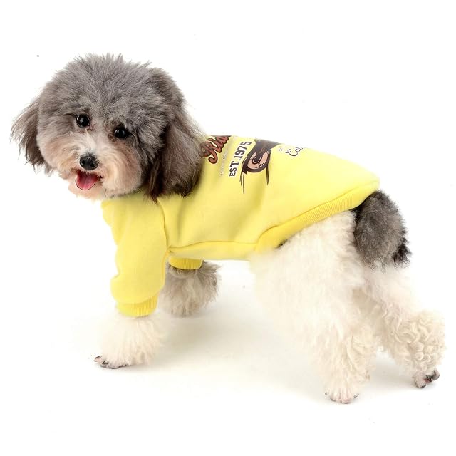 Foto 2 de 8 de Ranphy - Sudadera para perros pequeños, forro polar, para niña, invierno, cálida, para cachorros…