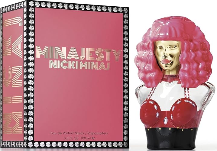 Nicki Minaj Minajesty Eau de Parfum Spray for Women 3.4 Ounce - 3.4 Fl Oz (Pack of 1)
