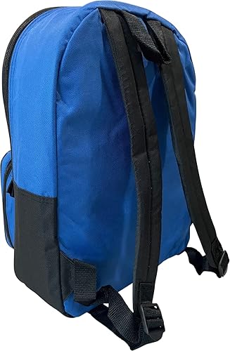 Miniatura 5 de Jurassic World - Mochila infantil de 15 pulgadas con juego de fiambreras extraíbles (azul y negro), Azul-negro, Mochila