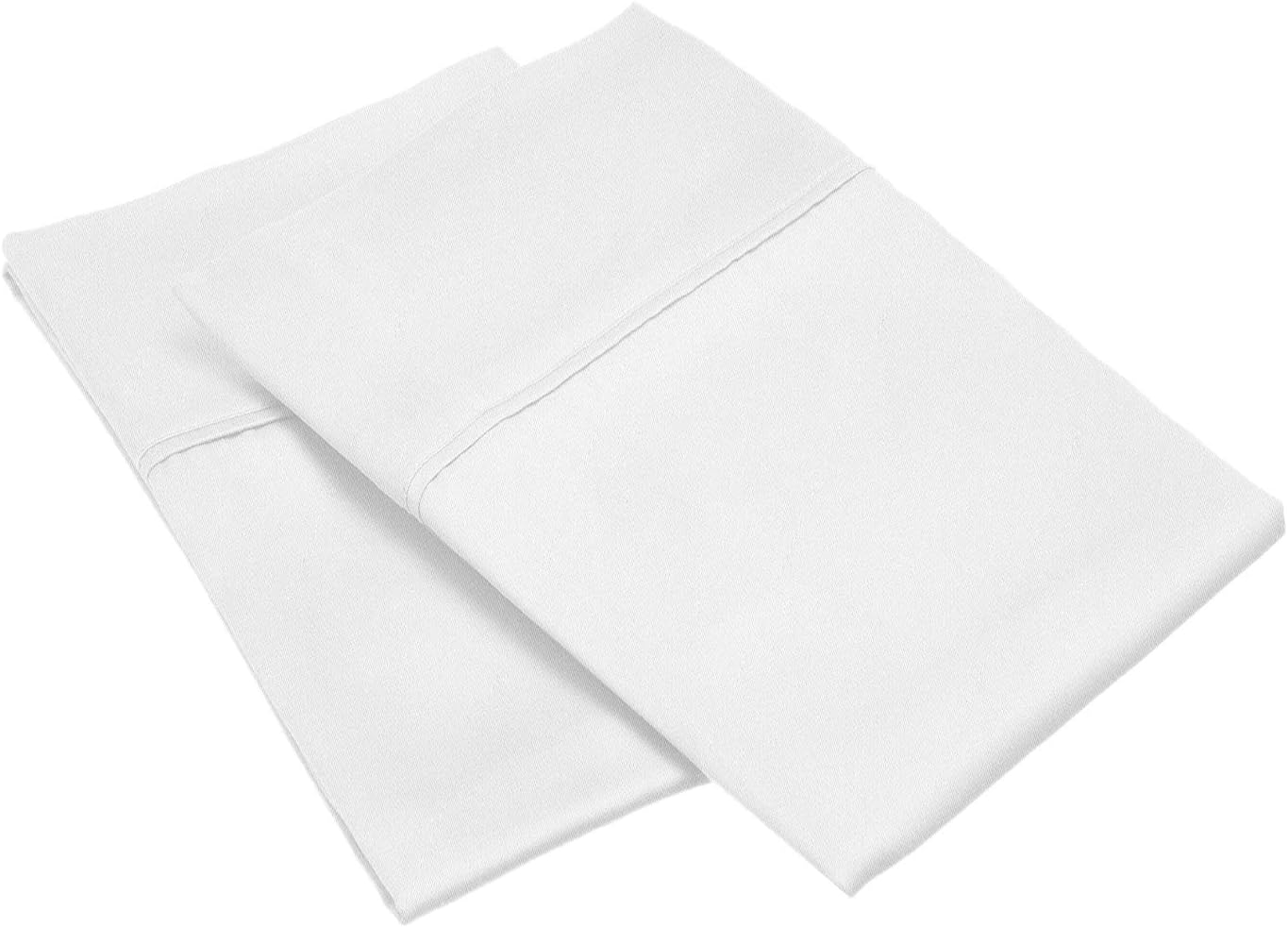 Superior MO300SDPC SLWH, 100% Modal from Beech 300 Thread count Envelope closure pillowcases, Standard, White, 2 Piece