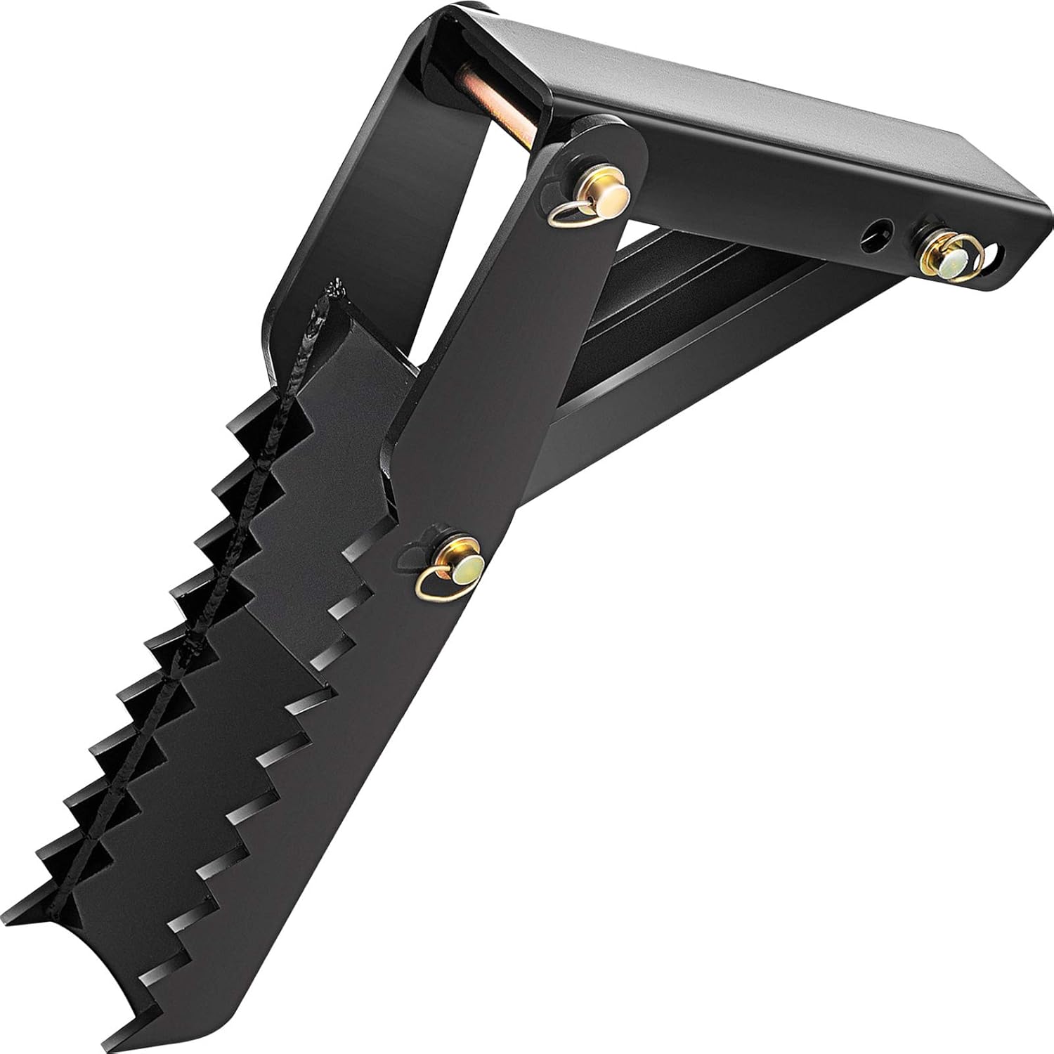 Mophorn 32" Backhoe Thumb, 5/8" Steel Plate Teeth Thickness Heavy Duty Excavator Thumb, Black Steel Weld On Thumb Attachments with 16mm Bolt-On Design Adjustable Mini Thumb for Boom Tractor Excavator