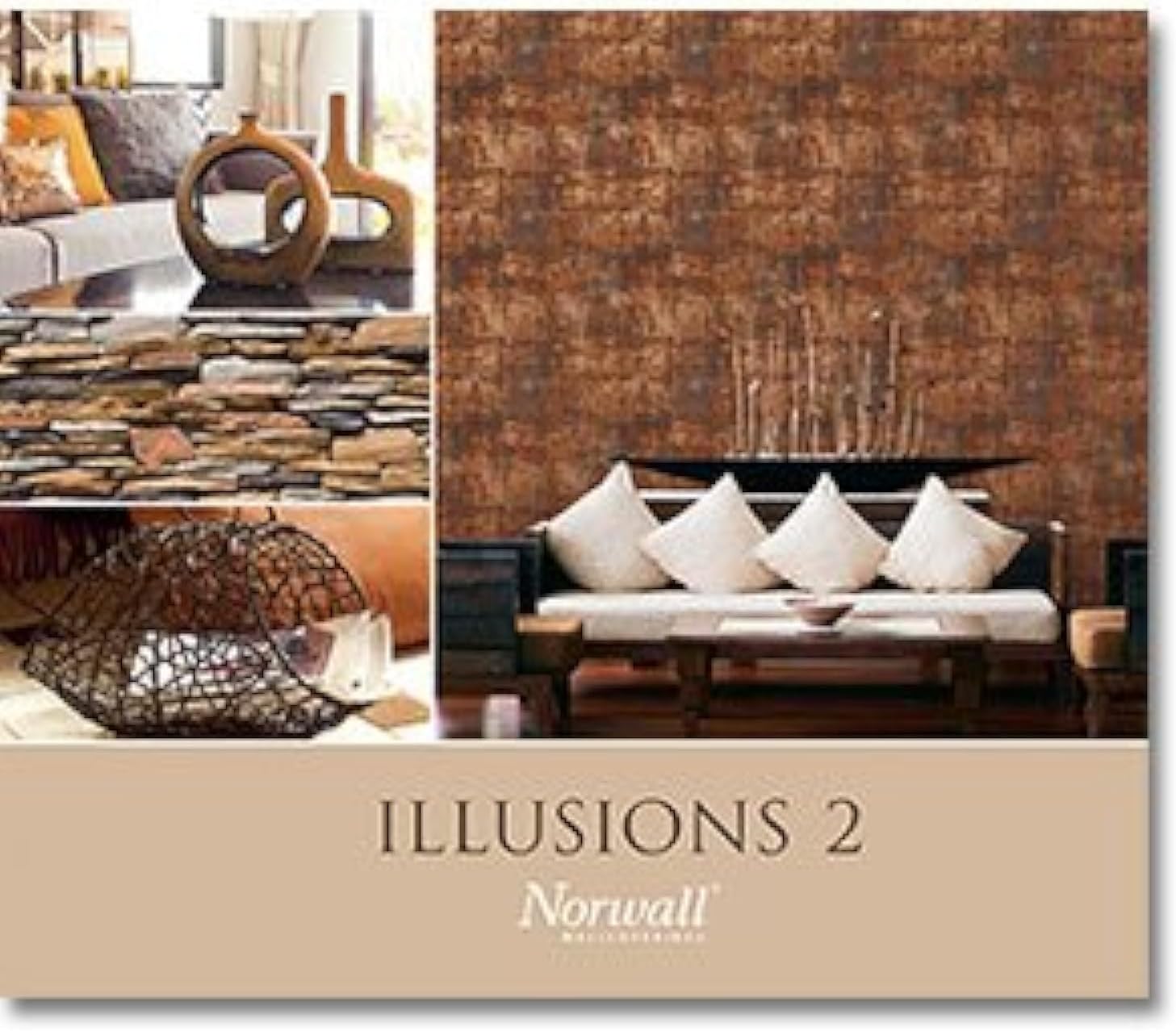Tinley 32.7' x 20.5" Wood Texture Textured Wallpaper in Grey