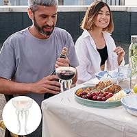 Vista 9 de Copas de pulpo, medusas, copas de vino de pulpo, vaso de cóctel, copa de vidrio creativo, copa de jugo para tostar, vaso para cocina, bar, boda