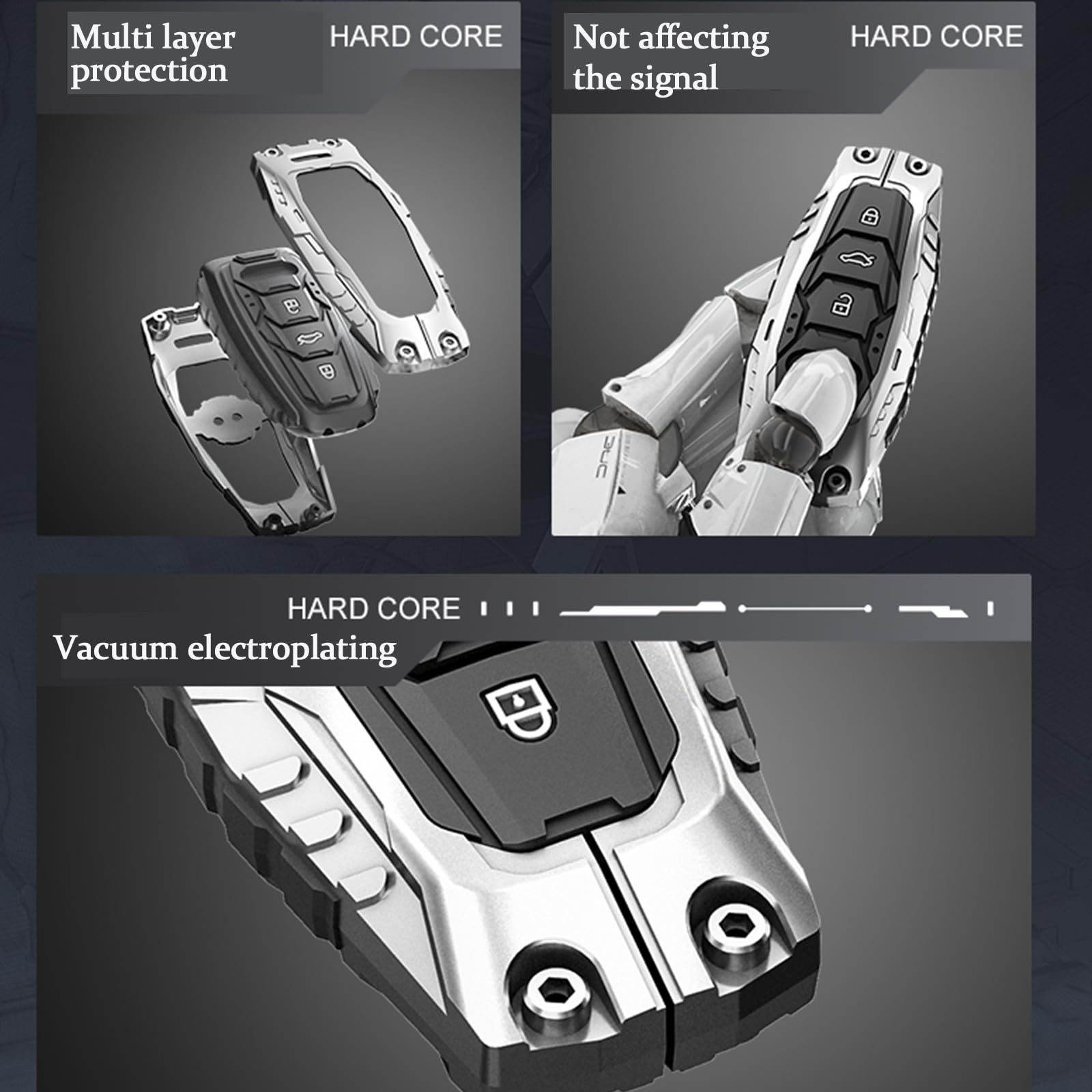 Coque Cle Mercedes Clé Contact électronique Vierge Compatible AUDI A4 S4 A5 S5 Q5 RS5 à Aile Avant Gauche Clio 4