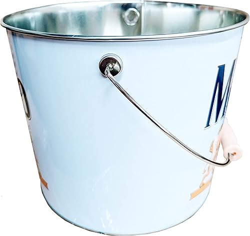 Miniatura 2 de Modelo Cubo para bebidas con mango de alambre Modelo (433317-12), color blanco