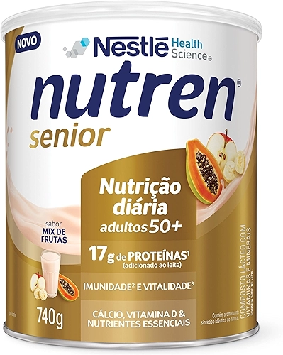 Composto Lácteo Mix de Frutas Nutren Senior Lata 740g