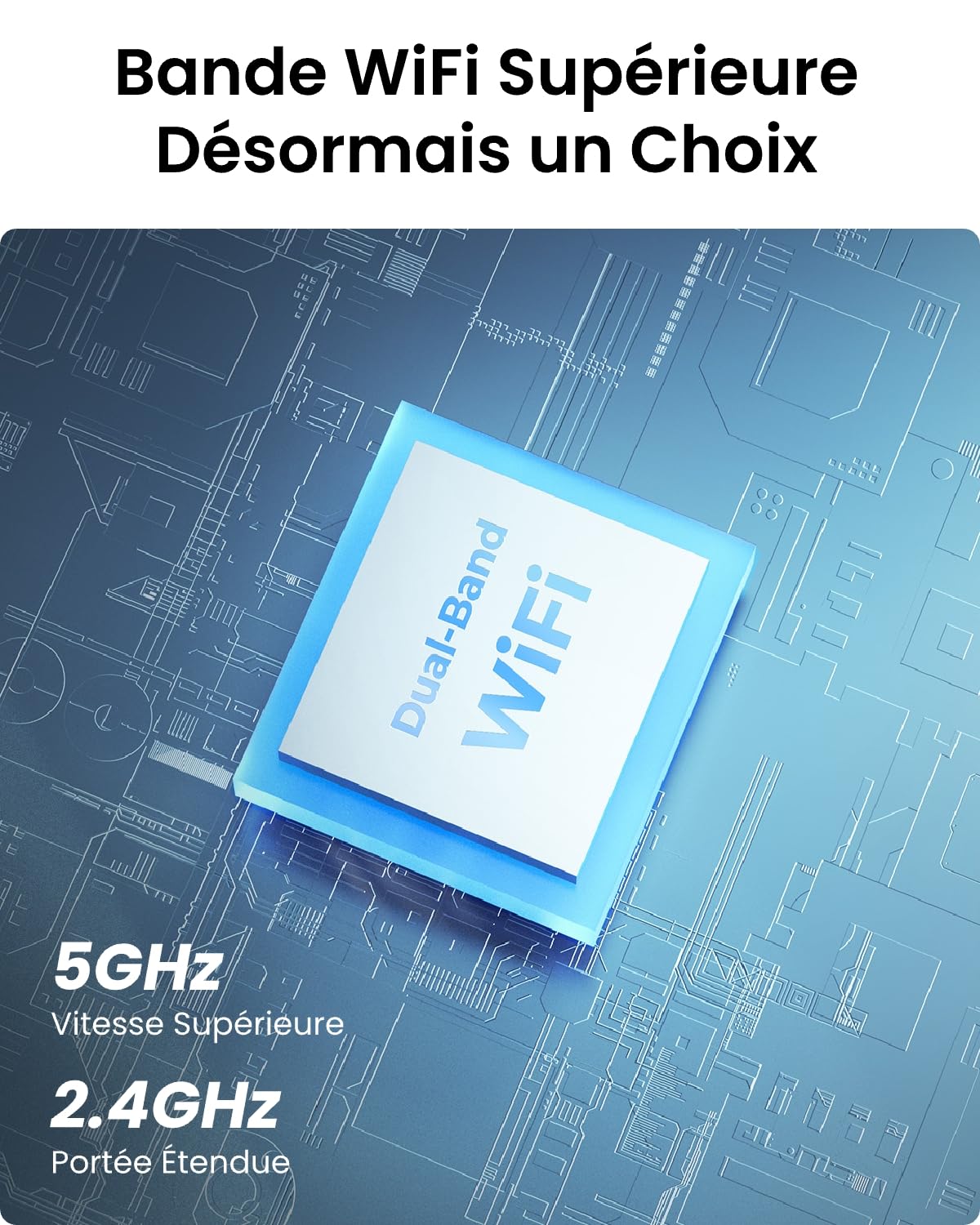 Reolink 2K Caméra Surveillance WiFi, 360° Pan&Tilt, Carte microSD de 64 Go