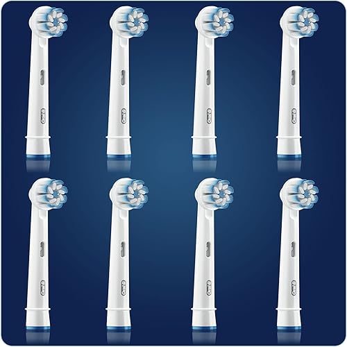 Miniatura 3 de Oral-B Sensitive Clean - Cabezales de repuesto para cepillo de dientes eléctrico, 8 cabezales de repuesto, color blanco, 7.05 oz