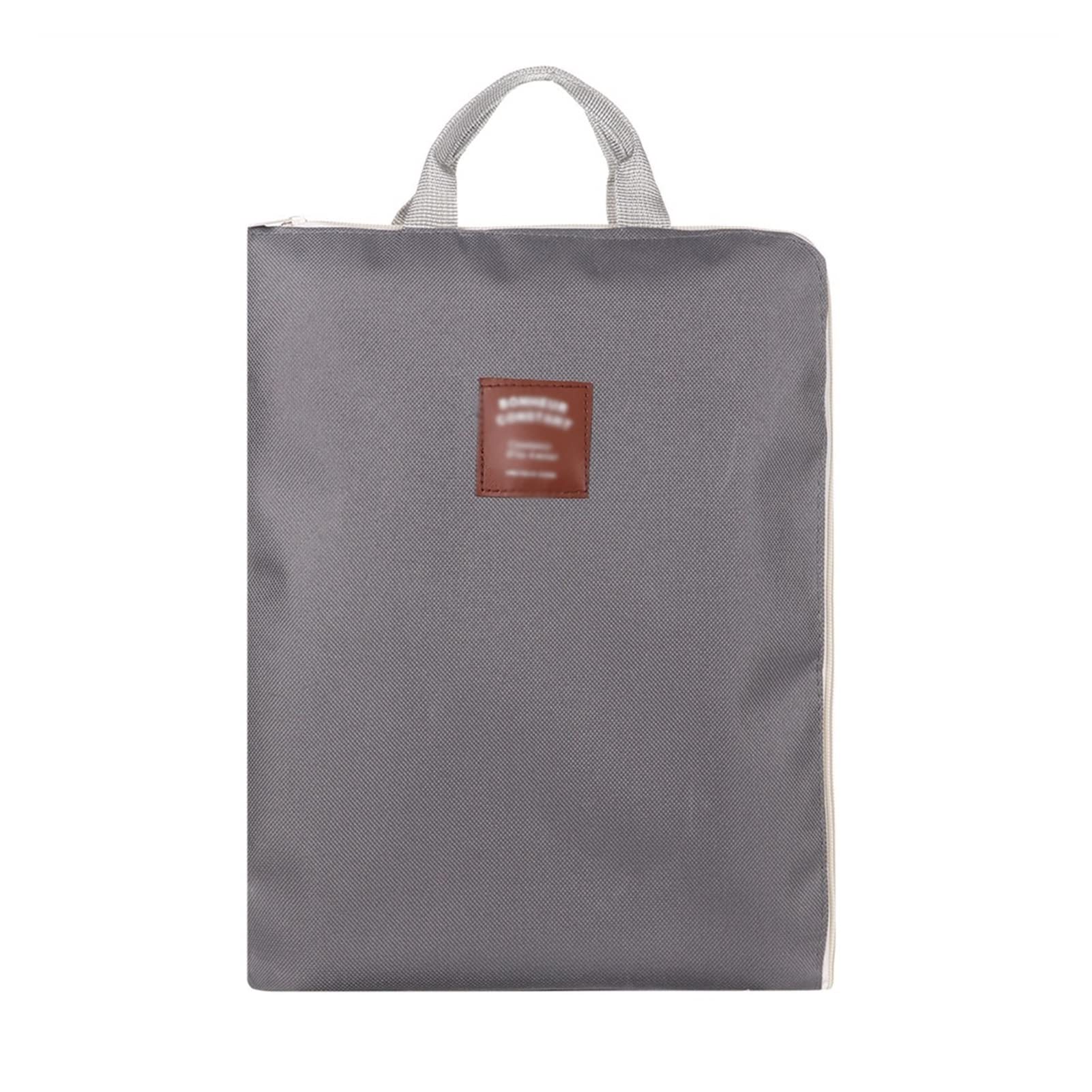 Porta-pad Lavagna A4 Dimensione Doppio Strati File Borsa Oxford Panno Panno Grande Capacità Impermeabile File Cartella con maniglia con cerniera Canvas Business Book File Portablocco ( Color : H8 )