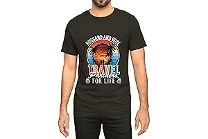 Husband and Wife Travel Partners for Life: The Perfect Shirt for Adventure-Loving Couples