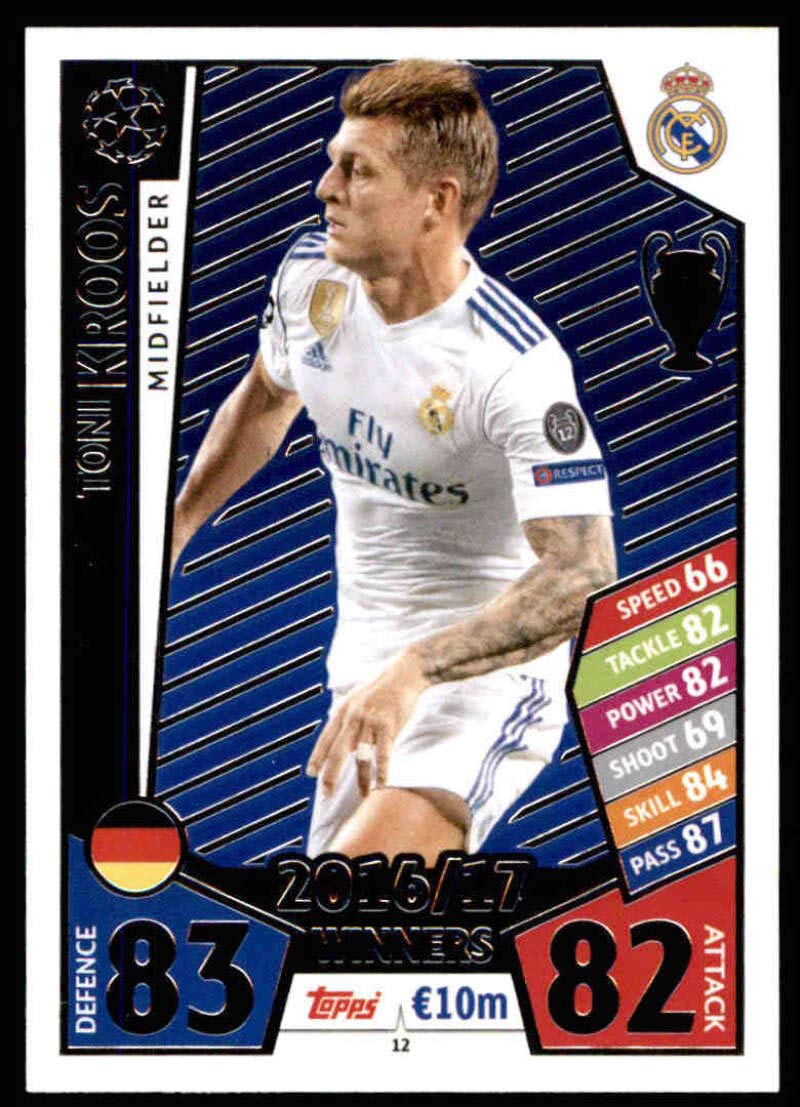 Amazon.com: 2017-18 Topps UEFA Champions League Match Attax #12