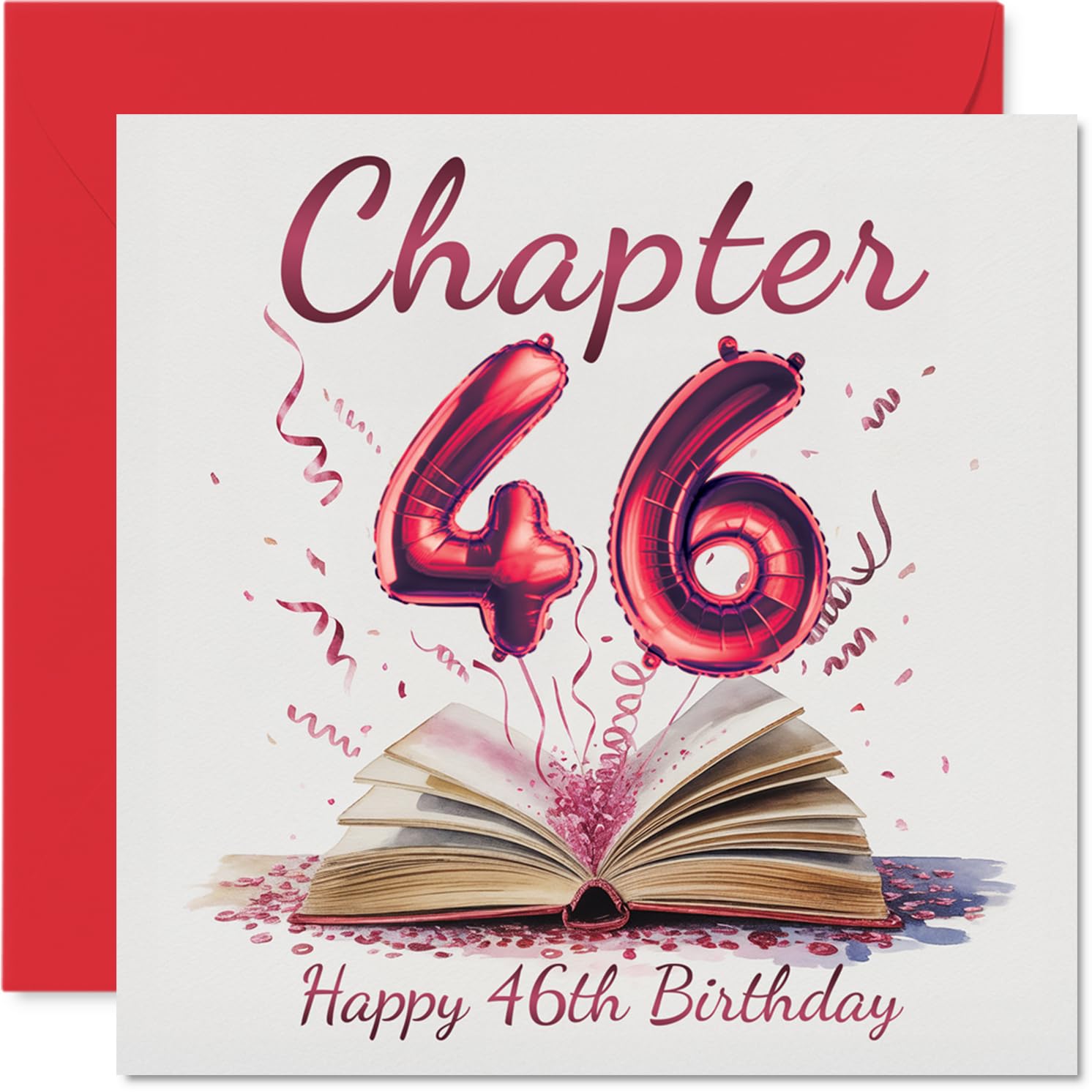 46th Birthday Cards for Women and Men, Start of Another Chapter