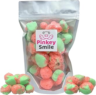 Candy Apple Flavored Freeze-Dried Taffy 2 oz – Crunchy & Airy Snack – Bite-Size Pieces – Ships in Box – Bold Taste & Light Texture