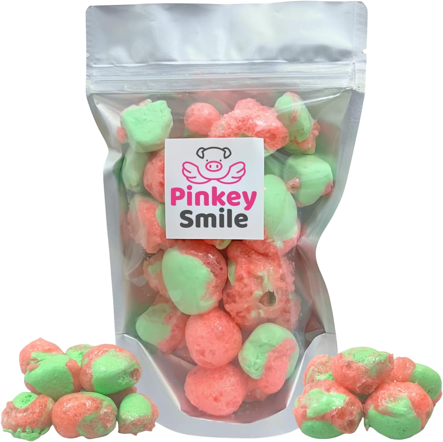 Candy Apple Flavored Freeze-Dried Taffy 2 oz – Crunchy & Airy Snack – Bite-Size Pieces – Ships in Box – Bold Taste & Light Texture
