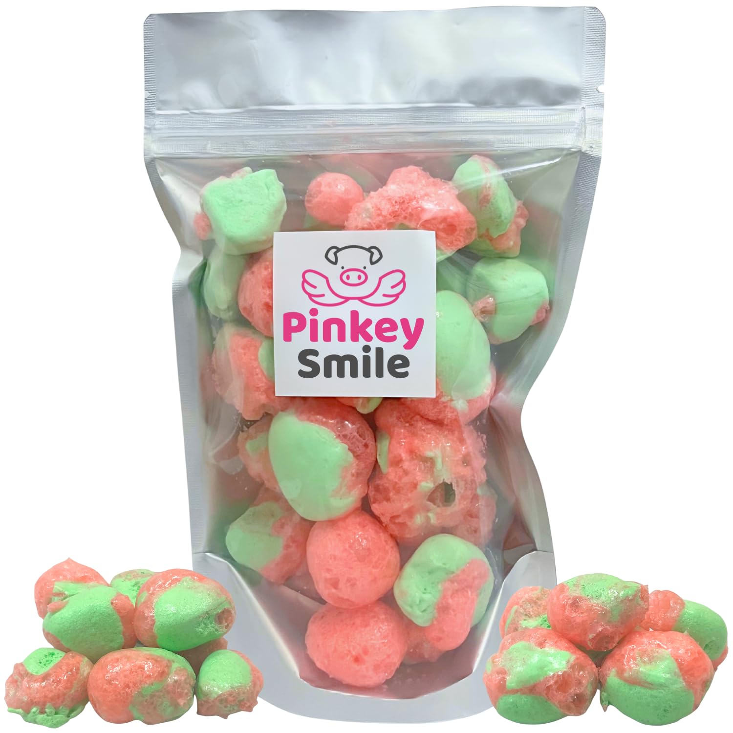 Candy Apple Flavored Freeze-Dried Taffy 2 oz – Crunchy & Airy Snack – Bite-Size Pieces – Ships in Box – Bold Taste & Light Texture