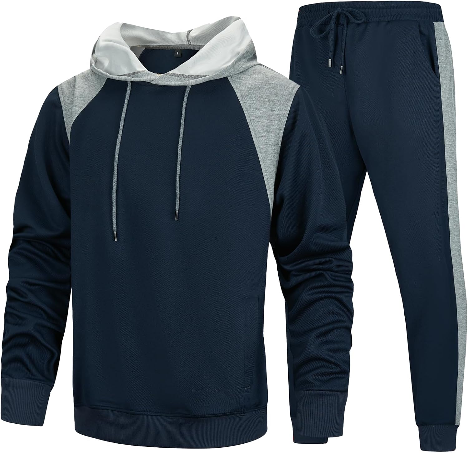 LBL Leading the Better Life Mens Track Suits Casual Pullover Sweat Suit Active Jackets and Pants 2 Piece tracksuit