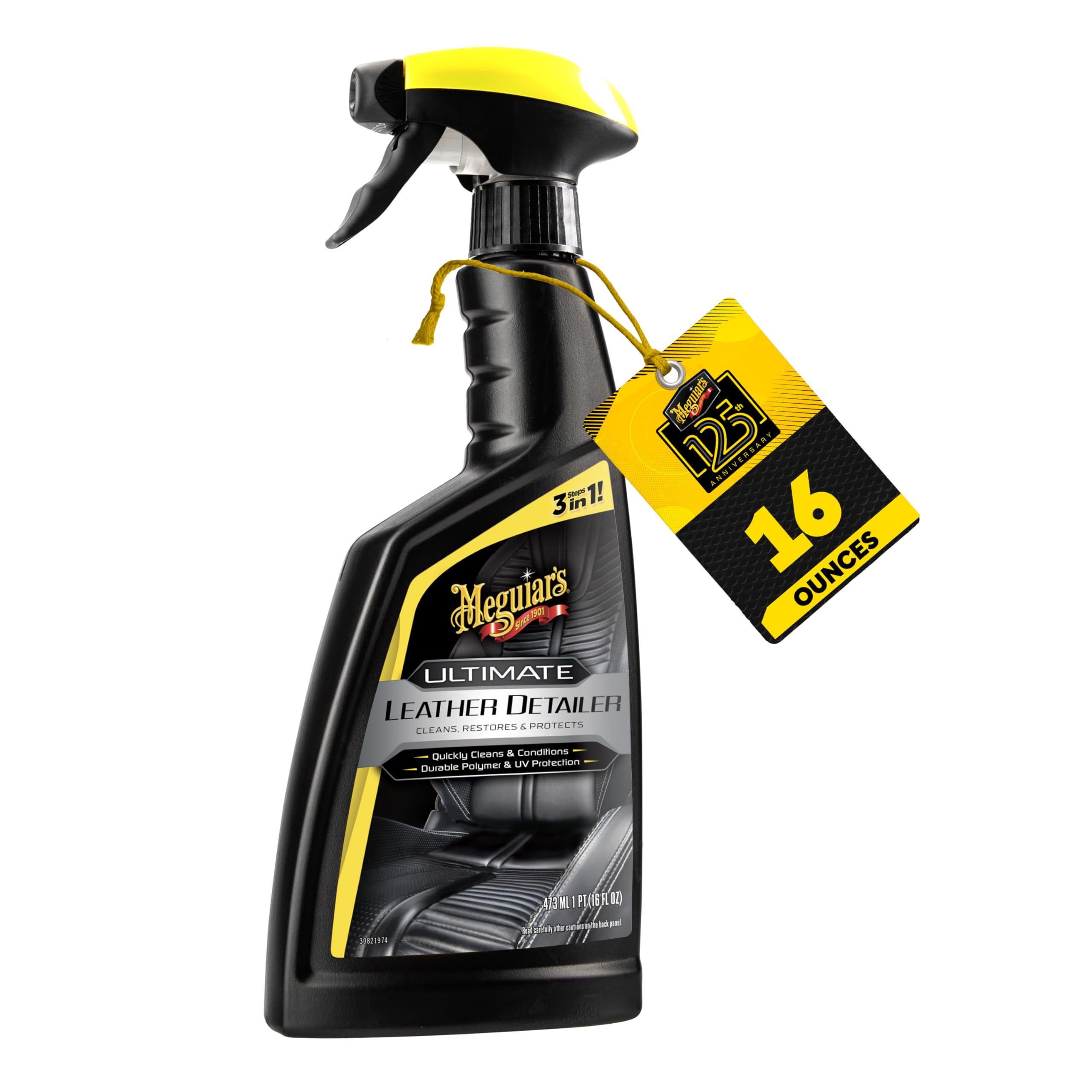 Meguiar's G201316 Ultimate Leather Detailer - 16 Oz Spray Bottle