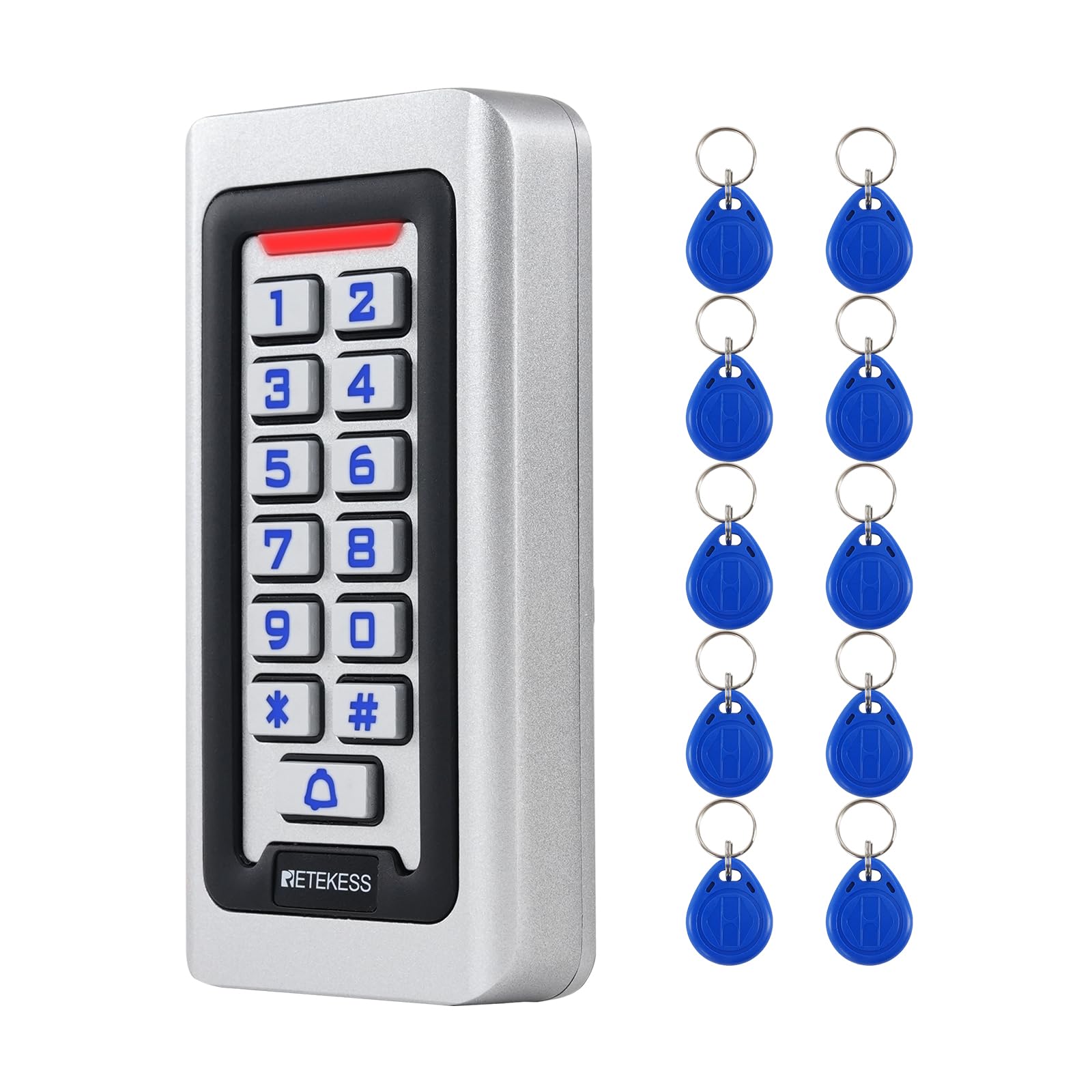 Retekess T-AC03 Access Control Keypad, IP68 Waterproof, Digital