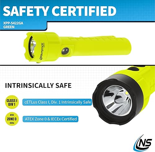 Miniatura 37 de Nightstick XPP-5422BA - Linterna ATEX Zone 0 intrínsecamente segura, 3 AA, color negro
