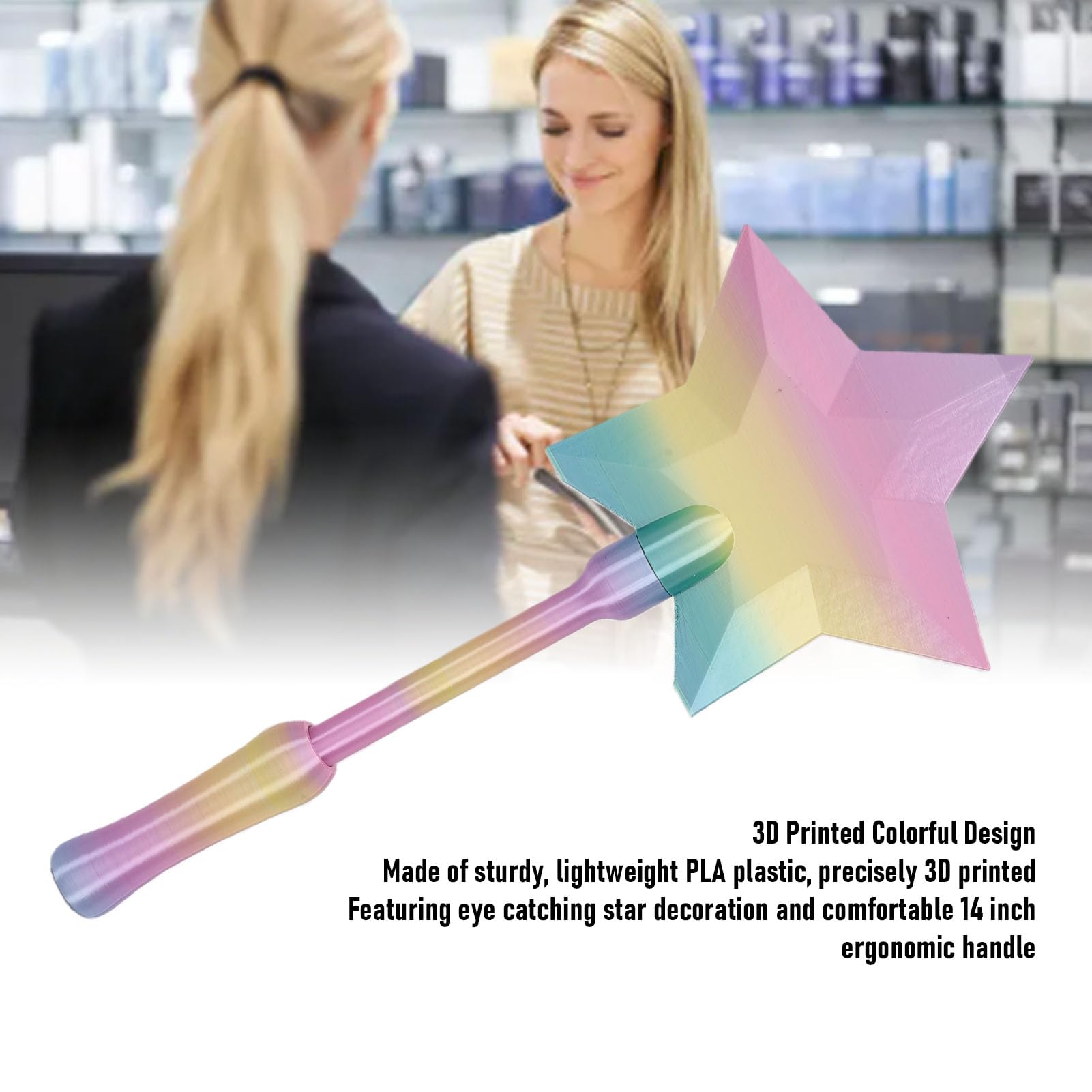 Tarjetero Tap to Play Fairy Wand con Ranura Oculta para Transacciones Seguras Entusiastas de las Compras y Niños (Estilo 2)
