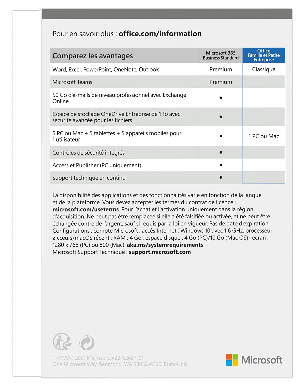 Microsoft Office Home &Business FPP 2021