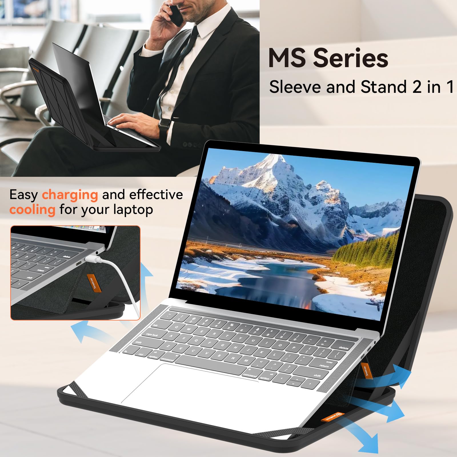 Smatree MS79T - Custodia protettiva rigida per laptop da 15,6", compatibile con Lenovo IdeaPad/ThinkBook, HP Elitebook/Envy, ASUS Vivobook/ExpertBook, MSI Modern 15/Summit, per Razer Blade 15