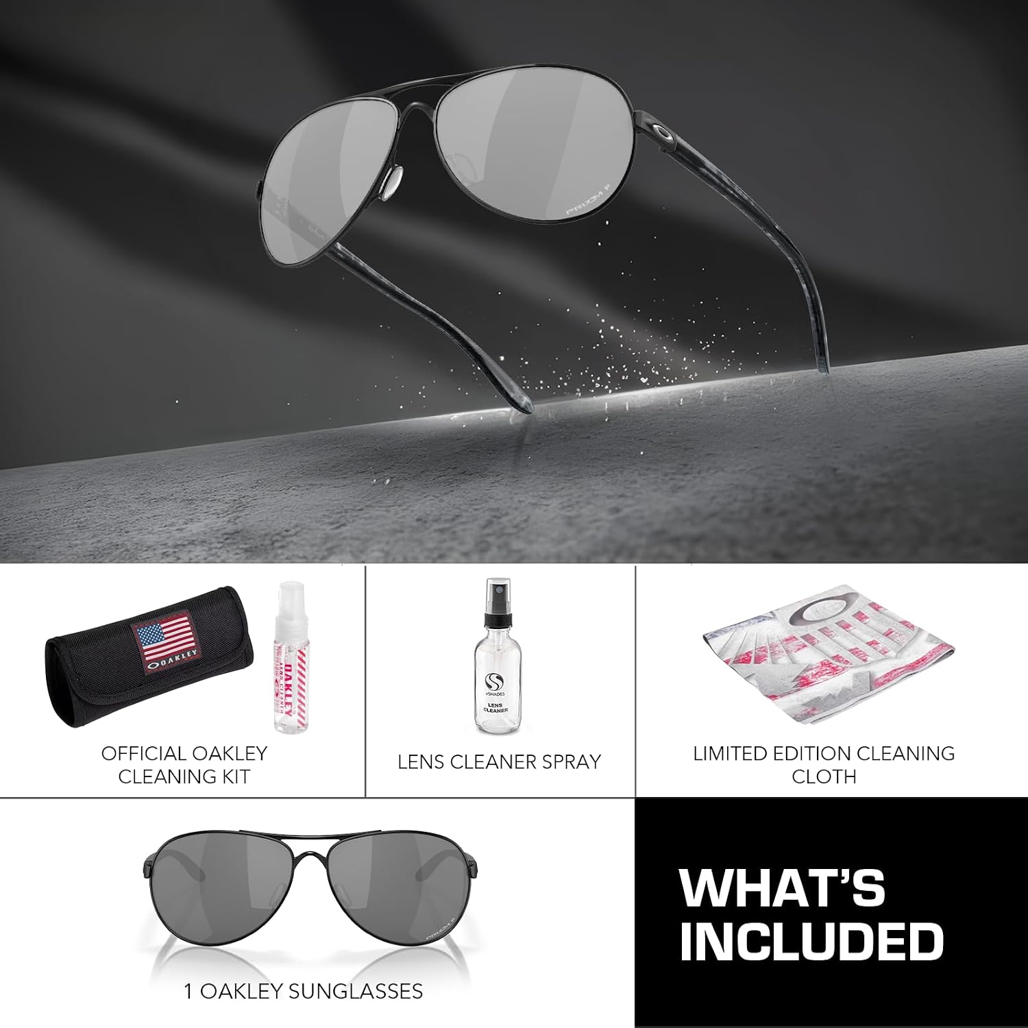 Oakley FEEDBACK OO4079 Round Shape Sunglasses With Official Eyewear Kit