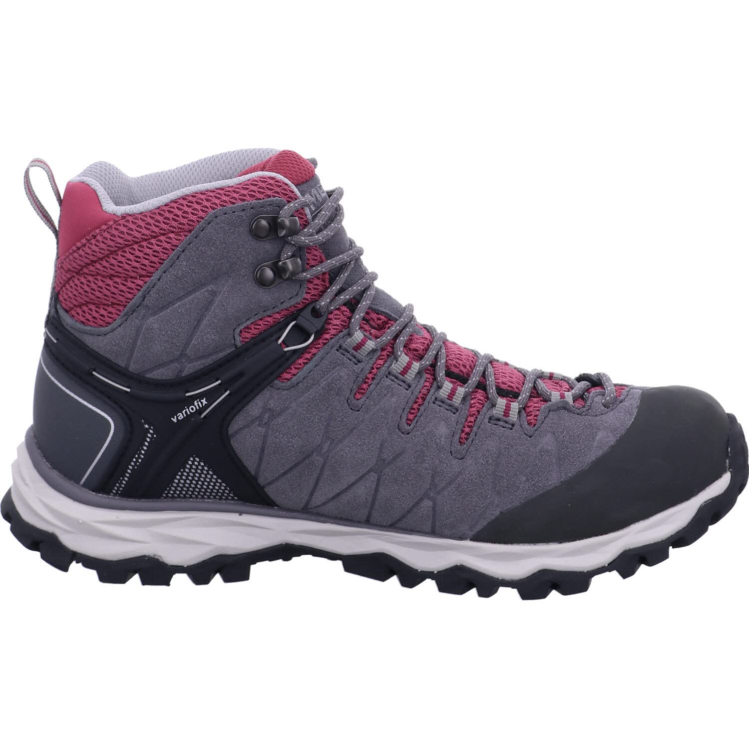 Meindl Herren Litepeak GTX Natur RotWanderstiefel | Das Modell Trekking Basic setzt sich zusammen aus Soft Polyester + Polypropylen Polster, sowie Polyamid zur Verstärkung an Ze