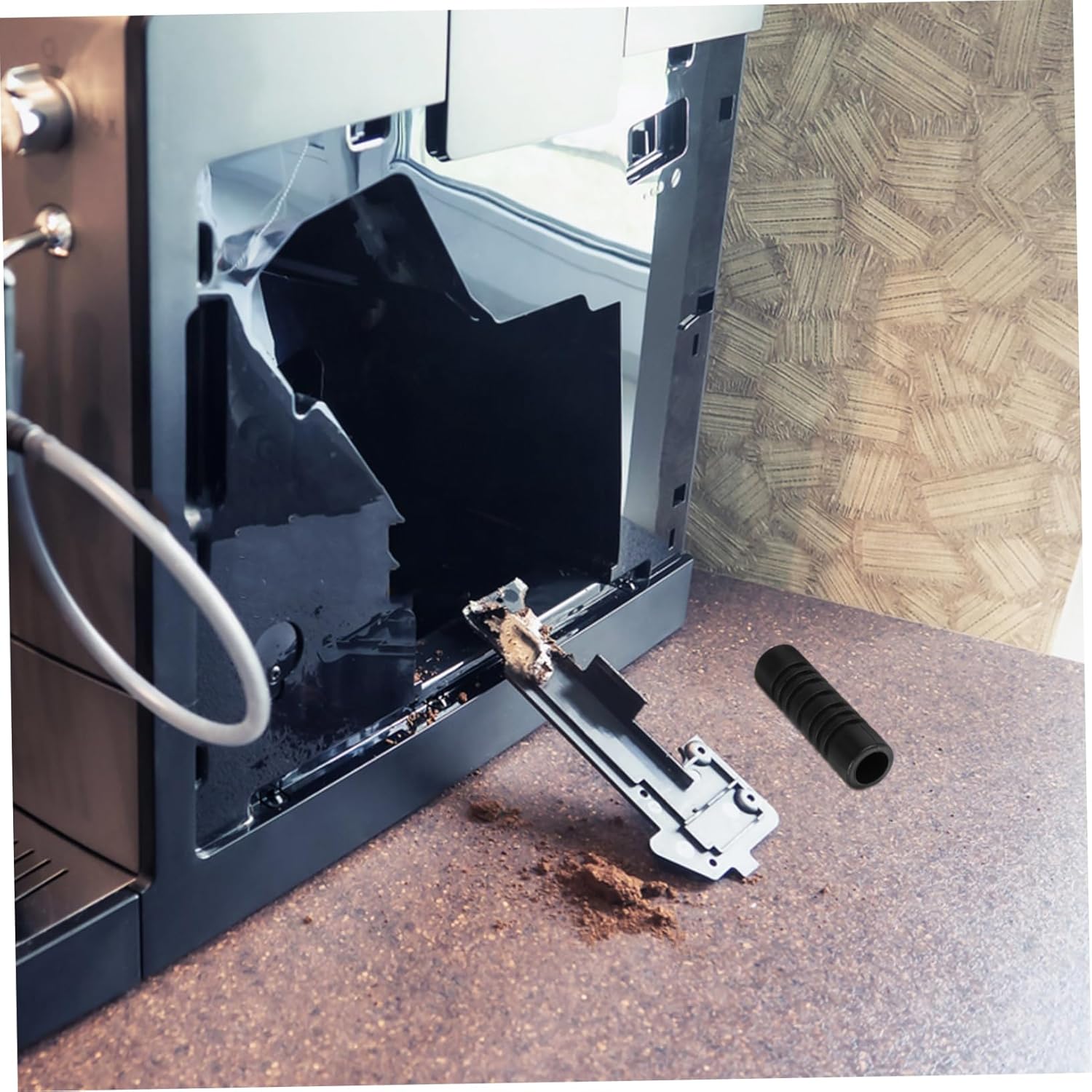Coffee Machine Steam Wand Pad Small Rubber Sleeve Insulation Cover for Espresso Makers Heat Resistant Protector for Safe Use Accessory for Coffee and Latte Machines
