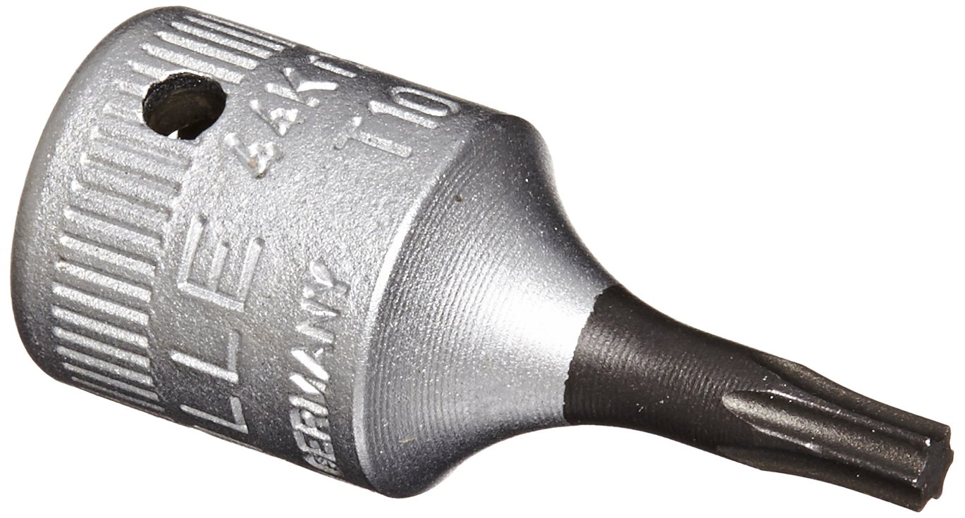 YIYEIE 1/4 Inch Drive T10 Torx Bit Socket - Precision Star Bit For Screws & Automotive