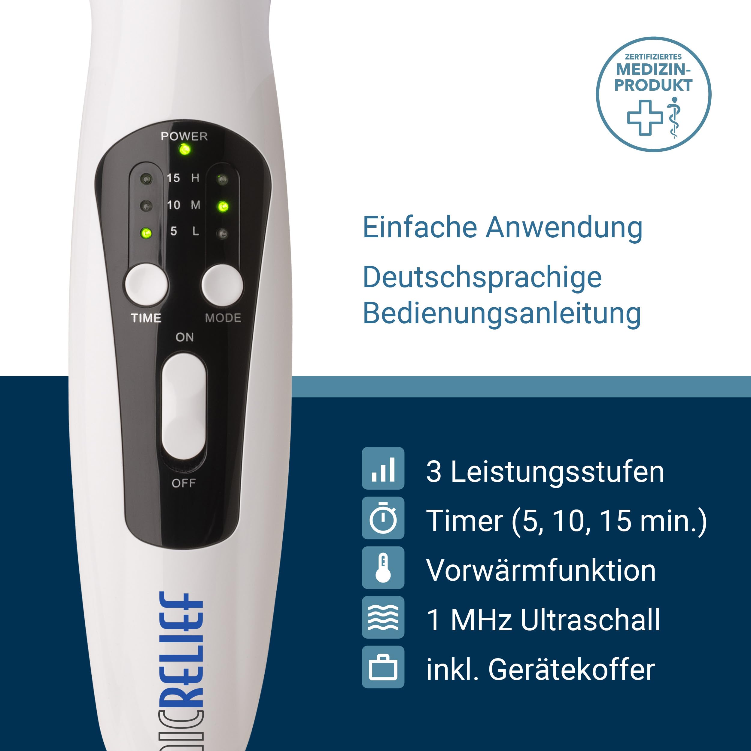 Komfort-Ultraschallgerät für den Körper