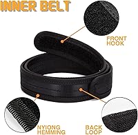 Vista 2 de TWINFALCONS Tactical MOLLE Belt, 2" Quick Release Battle Belts, Nylon Heavy Duty Belts with 1.5" Inner Belt