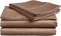 Vista 33 de Superior Juego de sábanas de algodón egipcio de 4 piezas, 700 hilos, ecológicas, sábanas sostenibles, básicos ultrasuaves, sólido, sábana bajera