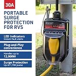 Portatif RV Protecteur de surpression portable EMS-PT30X RV Protecteur de surpression