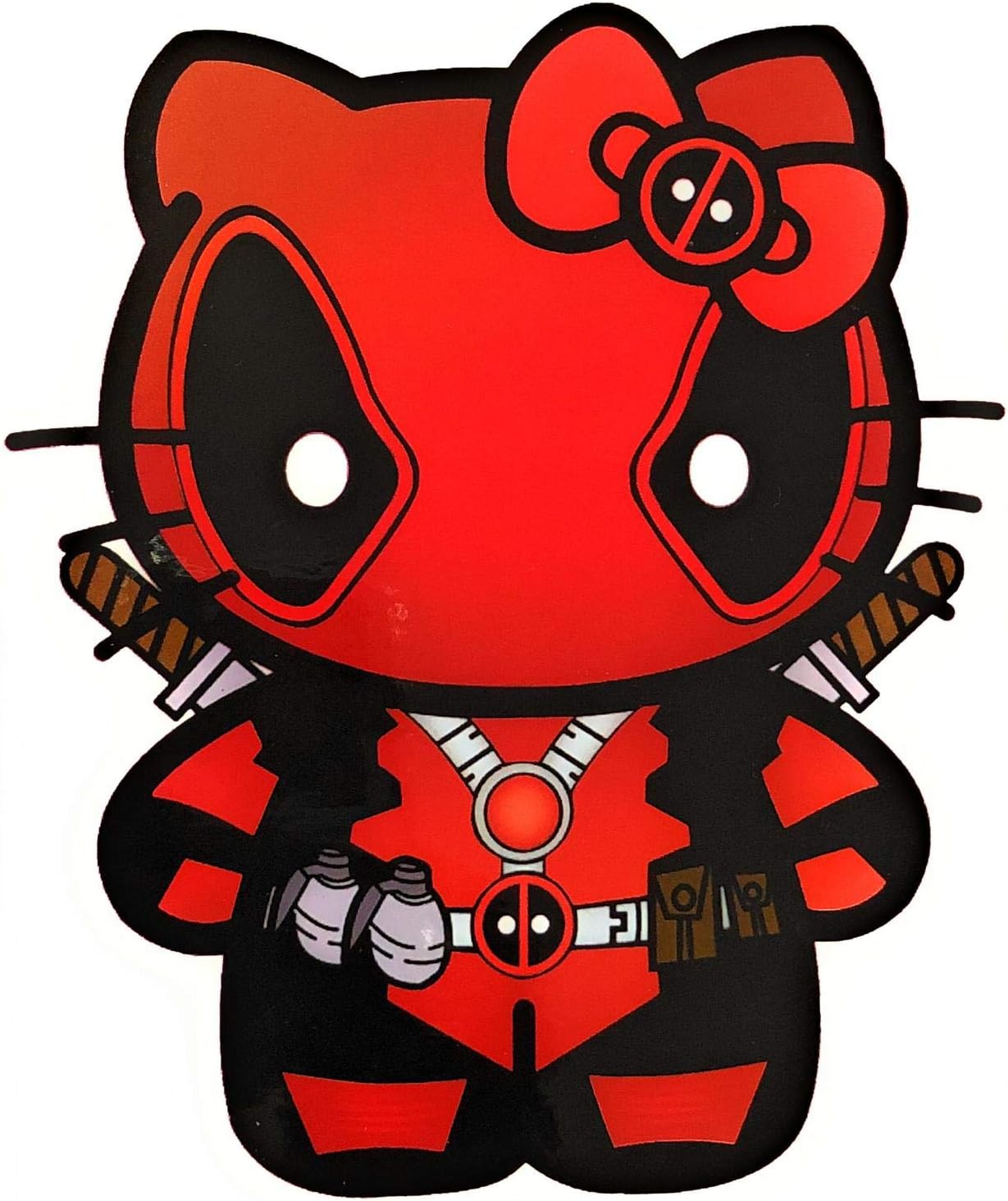 Hello Kitty Deadpool Decal Vinyl Sticker Amazon.ca Automotive