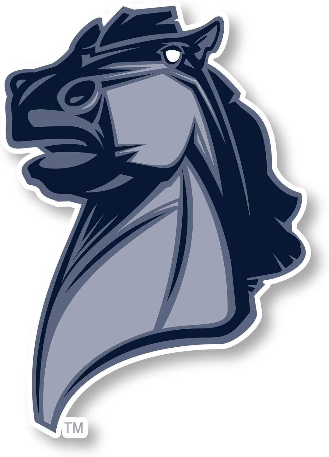 University of Central Oklahoma Bronchos 12 Inch Vinyl Mascot Magnet 4-Pack Officially Licensed Collegiate Product