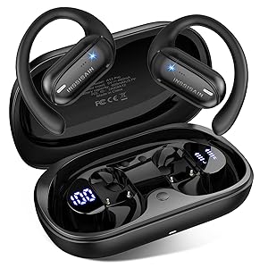 AI Translation Earbuds Real Time 164 Languages Translator Earbuds, 4-in-1 Wireless Bluetooth Earphones with Audifonos Traductores Ingls Espaol for Travel Business Meeting Learning, Magic Black