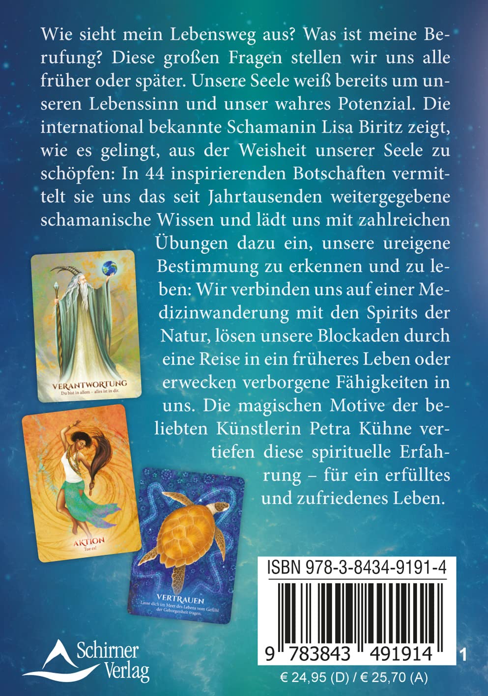 Schamanische Seelenweisheit: 44 Karten mit Begleitbuch