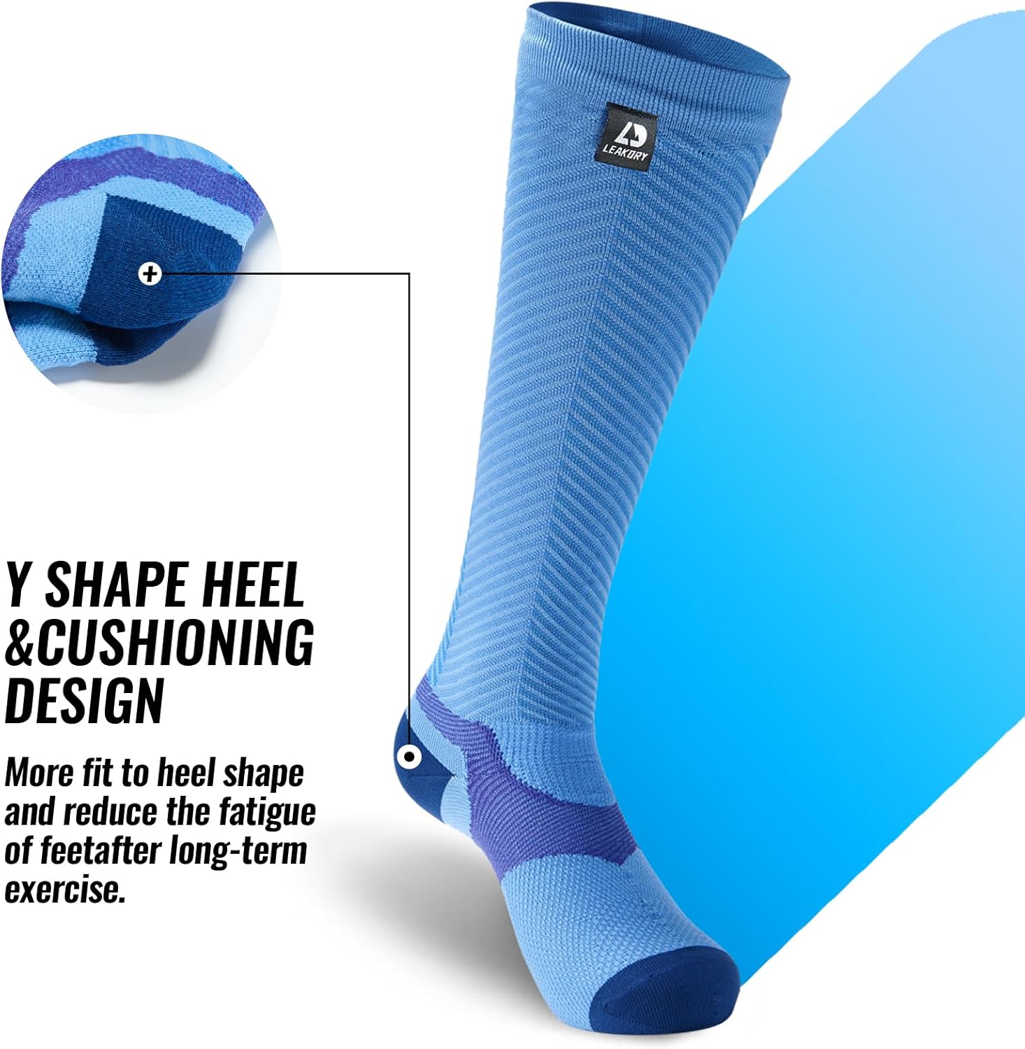 Waterproof Socks,Merino Wool,Knee High,Skiing & Snowboarding,Cold Weather Winter Thermal Warm Socks - Image 3