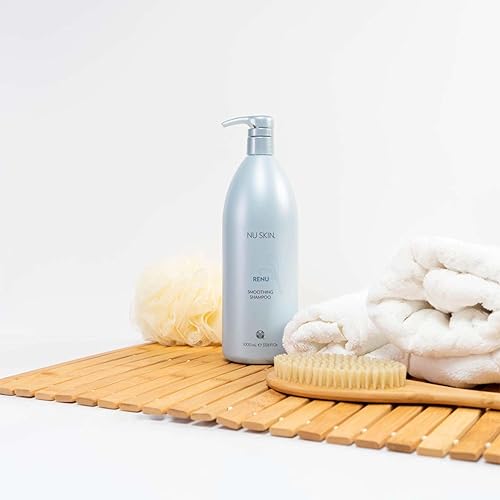 Miniatura 4 de Nu Skin ReNu Champú suavizante – Sin sulfatos | Color seguro | Champú sin parabenos para cabello seco y control del encrespamiento | Enriquecido con