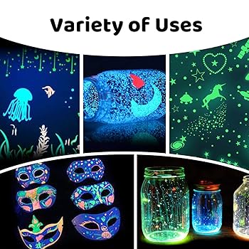 カングロウインザダーク Amazon | ARTME 暗闇で光るペイント 12色セット 明るい色 30ml/1