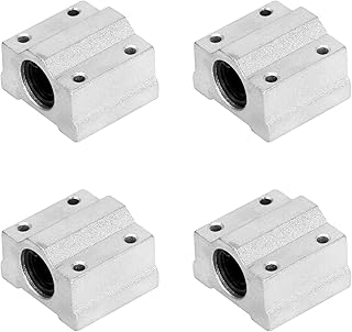 Ruimou 4Pcs SCS8UU Linear Motion Ball Bearing Slide Unit Bushing(8MM Inner Dia.) for CNC Machine Linear Sliding, 3D Printer Parts