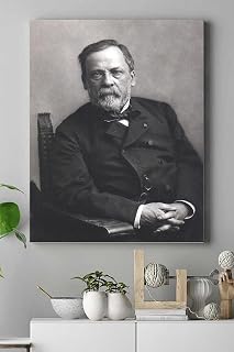 Postermanya (pster17610) Louis Pasteur Bilimsel Kanvas Tablo 40 x 60